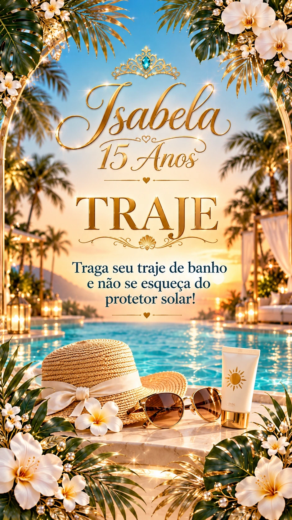 Informações sobre o traje da festa